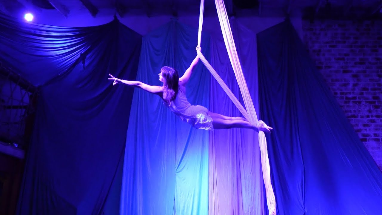 Promotional video thumbnail 3 for Professional Aerial Silks Performer