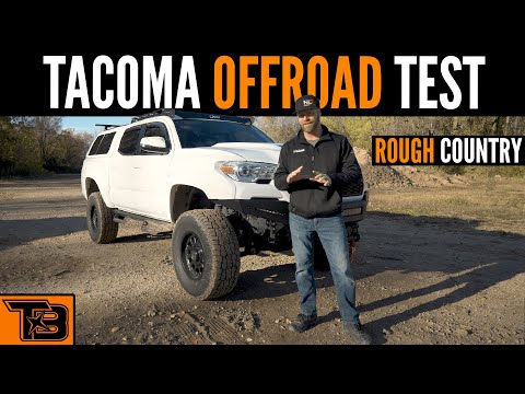 Tacoma Offroad Test || Rough Country Suspension