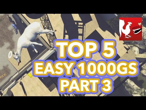 Top 5 Easy 1000 Gamerscore Games - Part 3 | Rooster Teeth