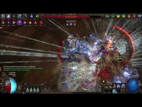 POE 3.26 Ice Spear Totem v UBER Exarch