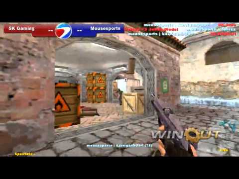 ESWC 2011: SK Gaming vs Mousesports (de_mirage) - 1 / 3