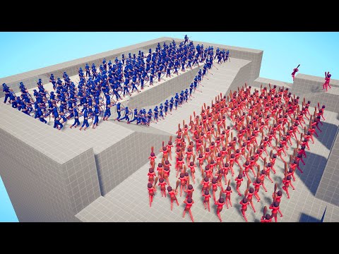 ARCHER 100x 🏹 vs ⚔️ 100x MELEE UNITS TOURNAMENT BATTLE/ Totally Accurate Battle Simulator ( TABS )