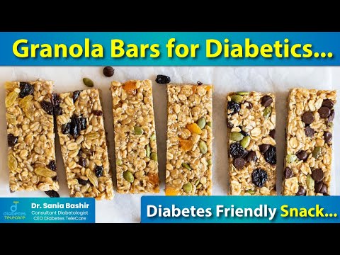 Granola Bar-diabetes friendly snack