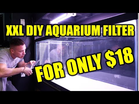 EASY!! DIY aquarium filter for ANY SIZE fish tank