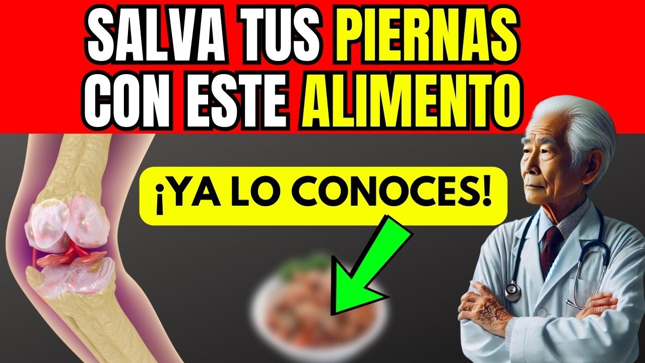 RECUPERA TUS PIERNAS en 8 HORAS con este ALIMENTO MILAGROSO