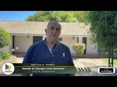 25-01-24 - Atilio Panaccio - Martillero - Remate de Jáuregui Lorda en Tapalqué, Bs.As.