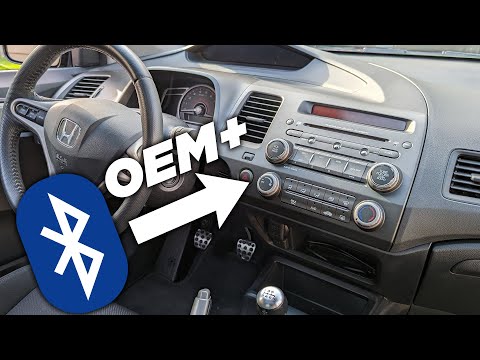 EASY DIY Bluetooth For ANY Older Honda/Acura (8TH Gen Honda Civic SI)