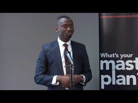 Memorial’s 3MT 2018 - Olatunji Akerele