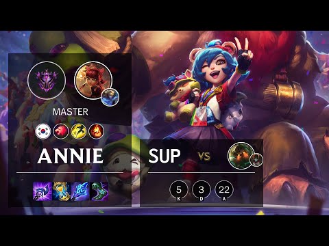 Annie Support vs Nautilus - KR Master Patch 10.23