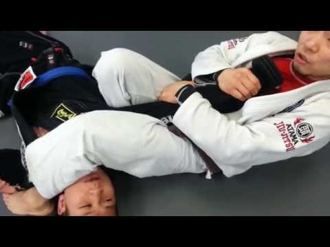護身術-腕絡みから腕ひしぎ十字固め