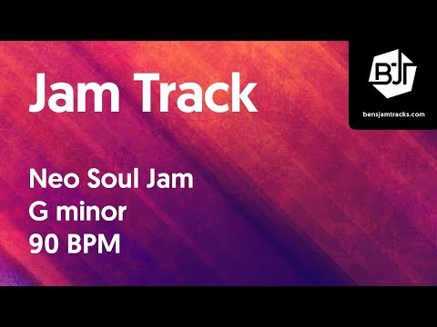 Neo Soul Jam Track in G minor "Night Owl" - BJT #24