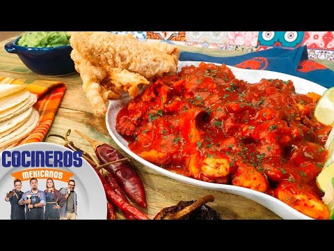 Receta: Pulpo a la diabla | Cocineros Mexicanos
