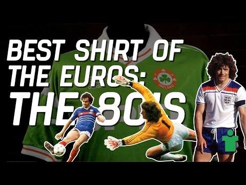 Classic Shirt Friday - Best Shirt of the Euros: 80's Euros