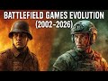 Evolution Of Battlefield 2002 2026 All Games Timeline