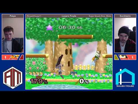 Smash House 11 LF - Palpa (Fox) v Socktastic (Marth)