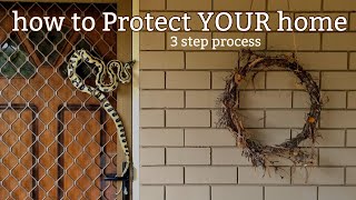 3 ways to KEEP SNAKES AWAY from your house  [professional snake catcher advice]