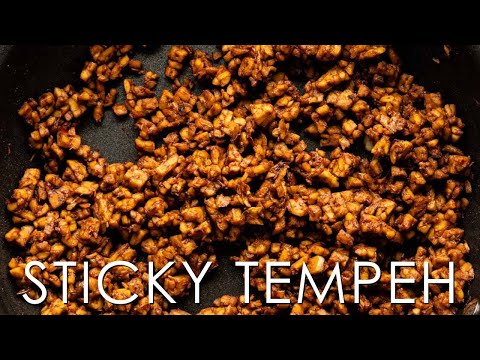 The Authentic & Healthy Way to Cook Tempeh (in 35 Minutes!) | Sticky Tempeh Recipe