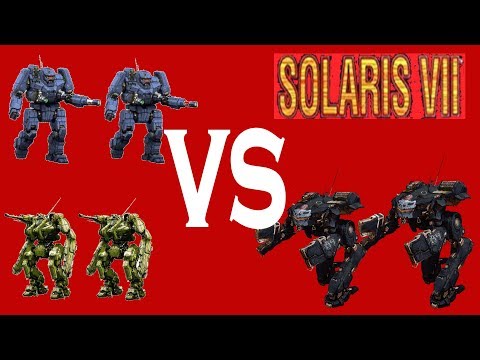 MWO SOLARIS 2V2 -BANSHEE'S, ROUGHNECK'S AND KING CRABS! OH MY!