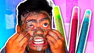 100 LAYERS OF GLITTER GLUE!