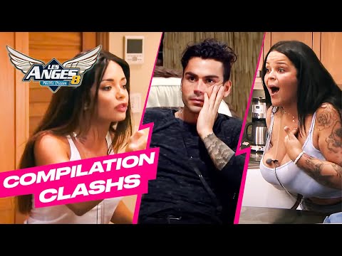 BAGARRES et INSULTES 😤 Les meilleurs moments ! | LES ANGES | COMPILATION