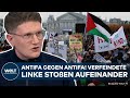 SHOWDOWN IN LEIPZIG Verfeindete Linke Gruppen Stoßen Aufeinander Behörden Befürchten Krawalle