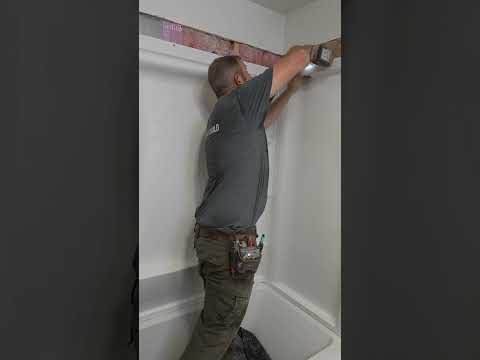 Acrylic Tub Surround Install 🔥🔥