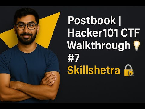Solving "Postbook" | Hacker101 CTF Walkthrough #7 | Skillshetra