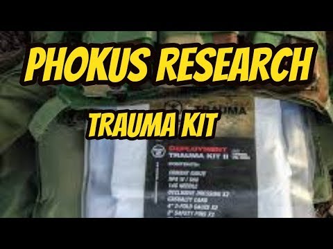 DEPLOYMENT TRAUMA KIT || Fits UNDER BODY ARMOR