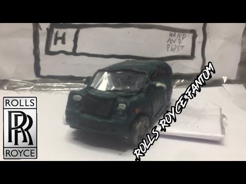 Как сделать Rolls Royce из ПЛАСТИЛИНА