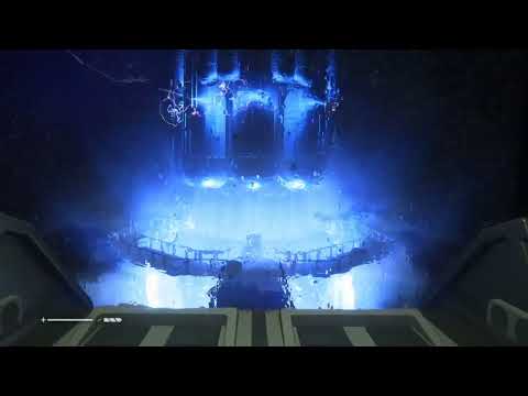Alien Isolation cutscene reactor destroying the hlve nest