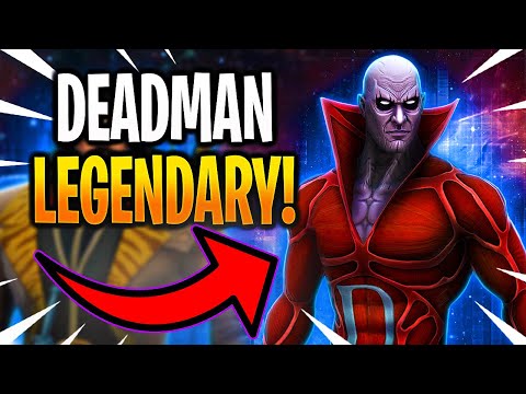 *NEW* DEADMAN UNLOCK, LEGENDARY RANK UP & GAMEPLAY! - DC Legends