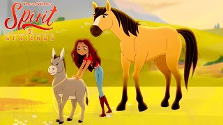 😠 Lucky vs Donkey: Who's More Stubborn? | Exclusive Shorts | SPIRIT & FRIENDS