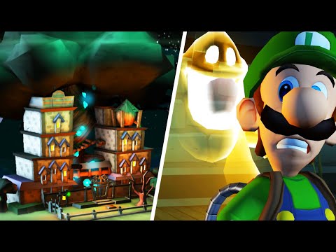 Luigi's Mansion 2: Dark Moon - Mansion 2: Haunted Towers - No Damage 100% Walkthrough