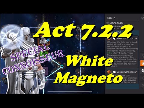 Act 7.2.2 White Magneto Boss Guide | Marvel Contest of Champions