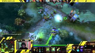 Dota 2 Stream: Na`Vi Dendi - Windranger (Gameplay & Commentary)