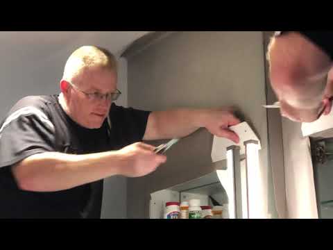 How To Hang Leather Wallcovering Around a Medicine Cabinet - Spencer Colgan