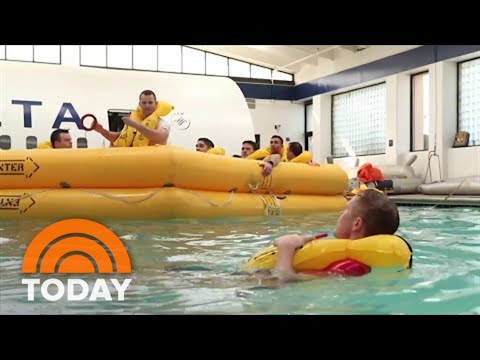 Behind The Scenes At Flight Attendant Training