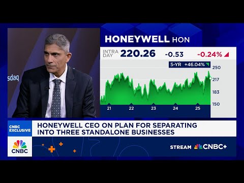 Honeywell will be three separate companies in about one ...