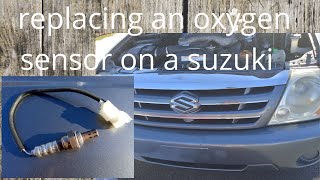 #Suzukixl7 #Oxygensensor How to replace an oxygen sensor on a 2004 Suzuki xl7