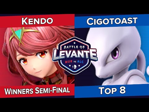 [BATTLE OF LEVANTE] Top 8 - Kendo (Aegis) VS. Cigotoast (Mewtwo) WSF - SSBU