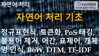 자연어 처리 Natural Language Processing 기초