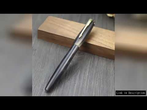 HERO YLJ Exclusive Handmade Fountain Pen Natural Ox Horn Fine Nib 0.5mm Unique Gift Customization Of