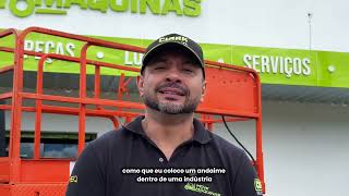 Veja a plataforma tesoura de 8 metros em ação