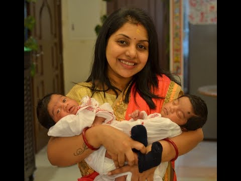 Twins c-section delivery || My delivery story || Indian NRI twin mother Video