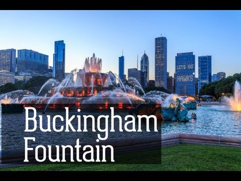 Чикаго город / Букингемский фонтан в Чик
