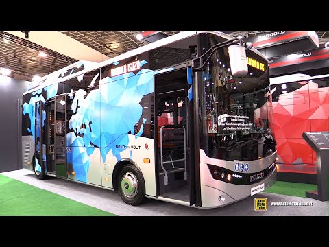 2020 Isuzu NovoCiti Volt Electric Bus Walkaround - Exterior Interior Tour
