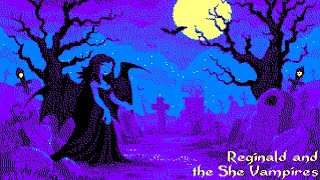 [Amstrad CPC] Reginald and the She Vampires - Longplay