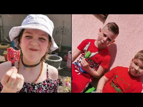 Nikolas și Jessica Ghiorghiu. Zumba Kids Tecuci.