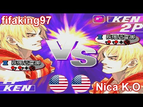 Street Fighter III 3rd Strike: Fight for the Future - fifaking97 vs Nica K.O