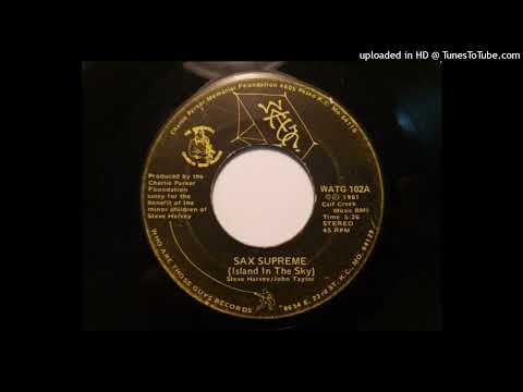 Steve Harvey - Sax Supreme (Soul-Jazz - 1980)